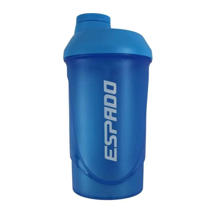 Шейкер Espado с сеткой 600 мл голубой ES902 от магазина Супер Спорт