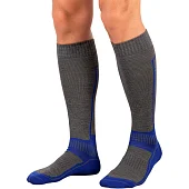 Гольфы Гранд мужские для горных лыж XWL16 серый-васильковый Гольфы Гранд мужские для горных лыж XWL16 серый-васильковый от магазина Супер Спорт