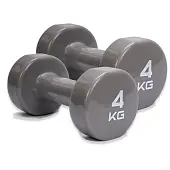 Набор гантелей LiveUp винил.LP8076 4кг*2 Набор гантелей LiveUp винил.LP8076 4кг*2 от магазина Супер Спорт